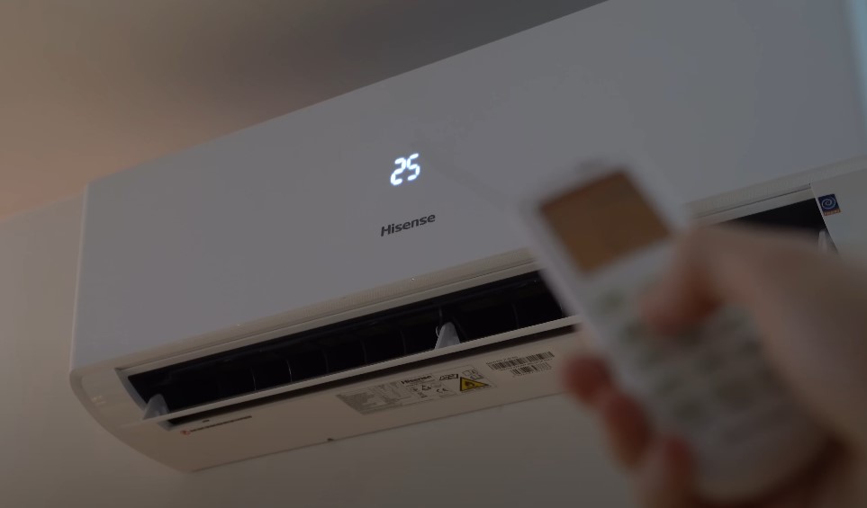 Podešavanje temperature klime putem daljinskog upravljača